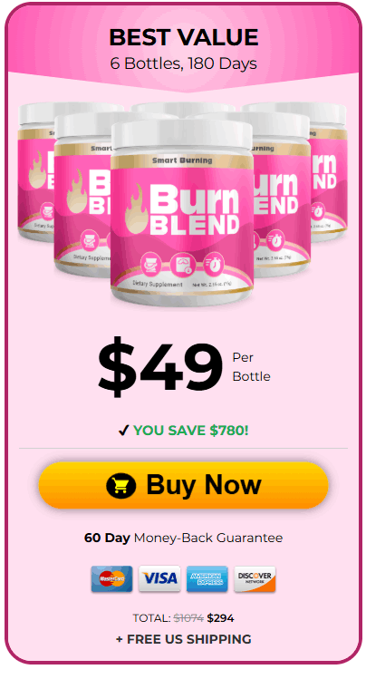 BurnBlend -180-days -supply– order now 
