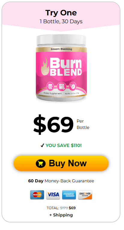 BurnBlend 30-days  supply – order now